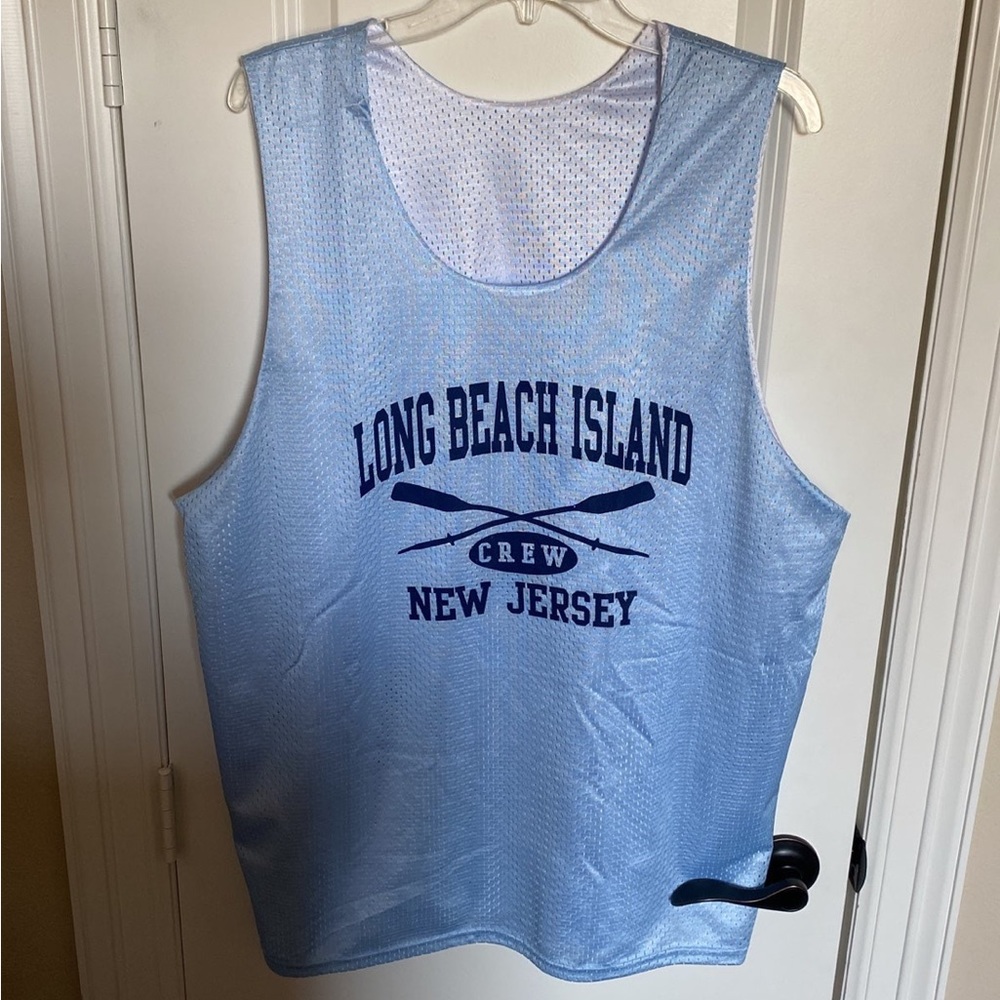 NWOT Long Beach Island New Jersey Crew Jersey tank top size XXL